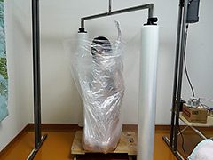 ぐるぐる巻き機 3.5号（本番）