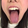 素人娘かりんちゃんの舌・口内自撮り＆主観口臭嗅がせ
