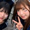 スタジアム外で秘密のオフサイド！Ver.みゆ＆ゆみ